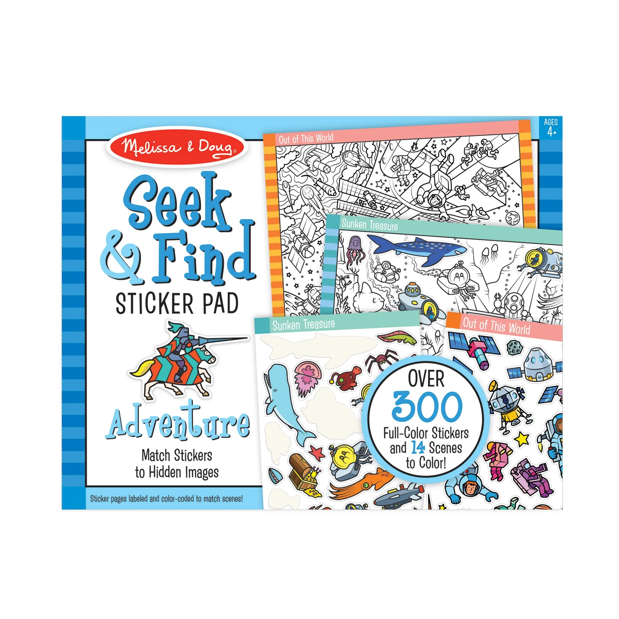 Seek & Find Sticker Pad – Adventure