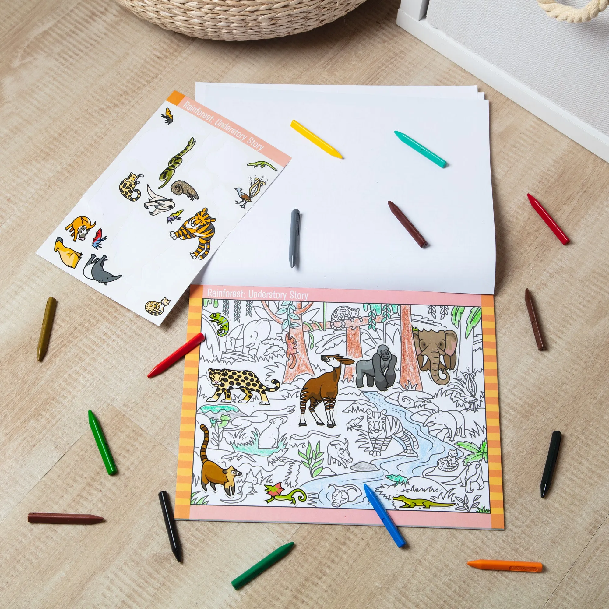 Seek & Find Sticker Pad – Animals