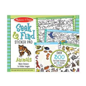 Seek & Find Sticker Pad – Animals