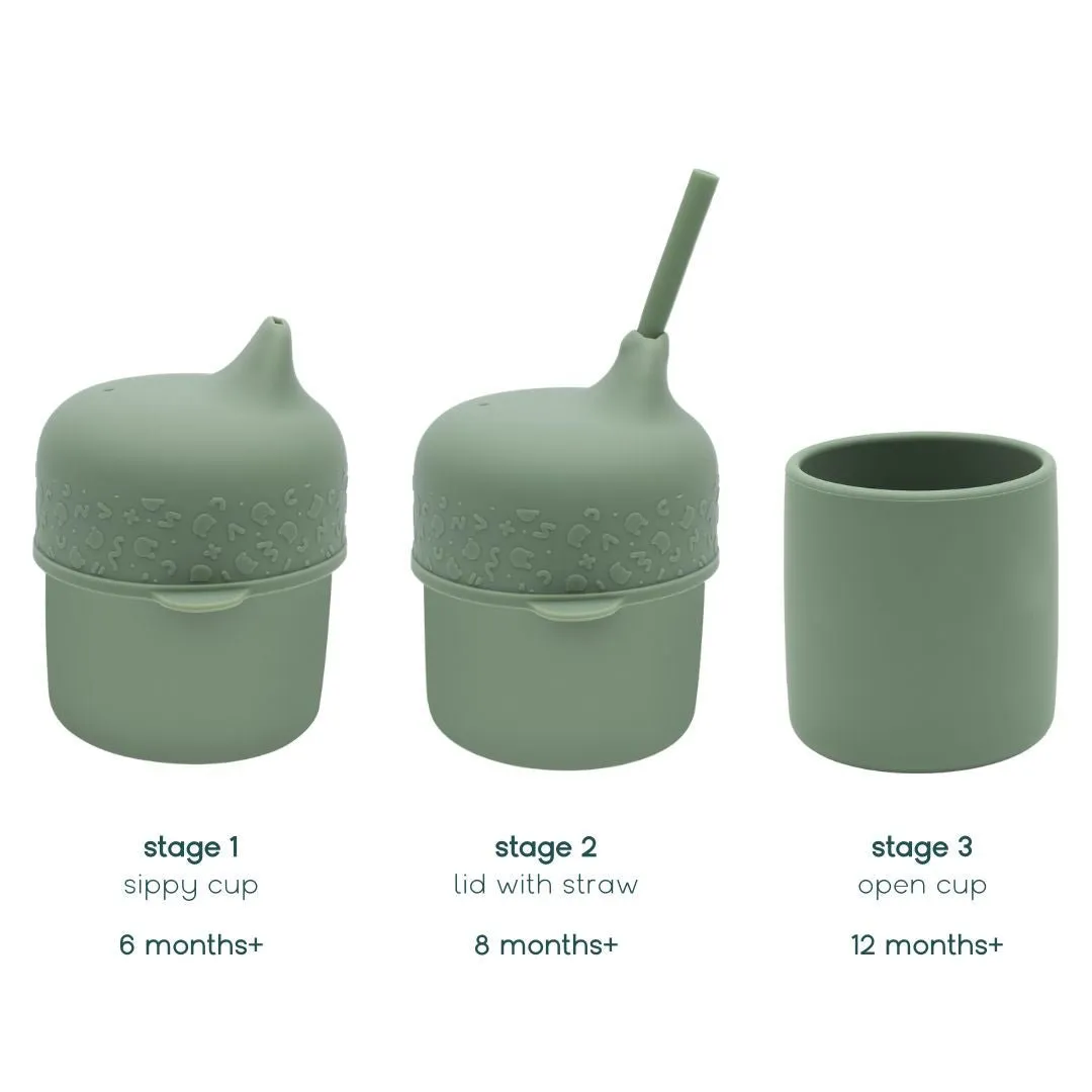 Sippie Cup Set - Sage