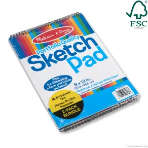 Sketch Pad 2-Pack (9-Inch x 12-Inch)