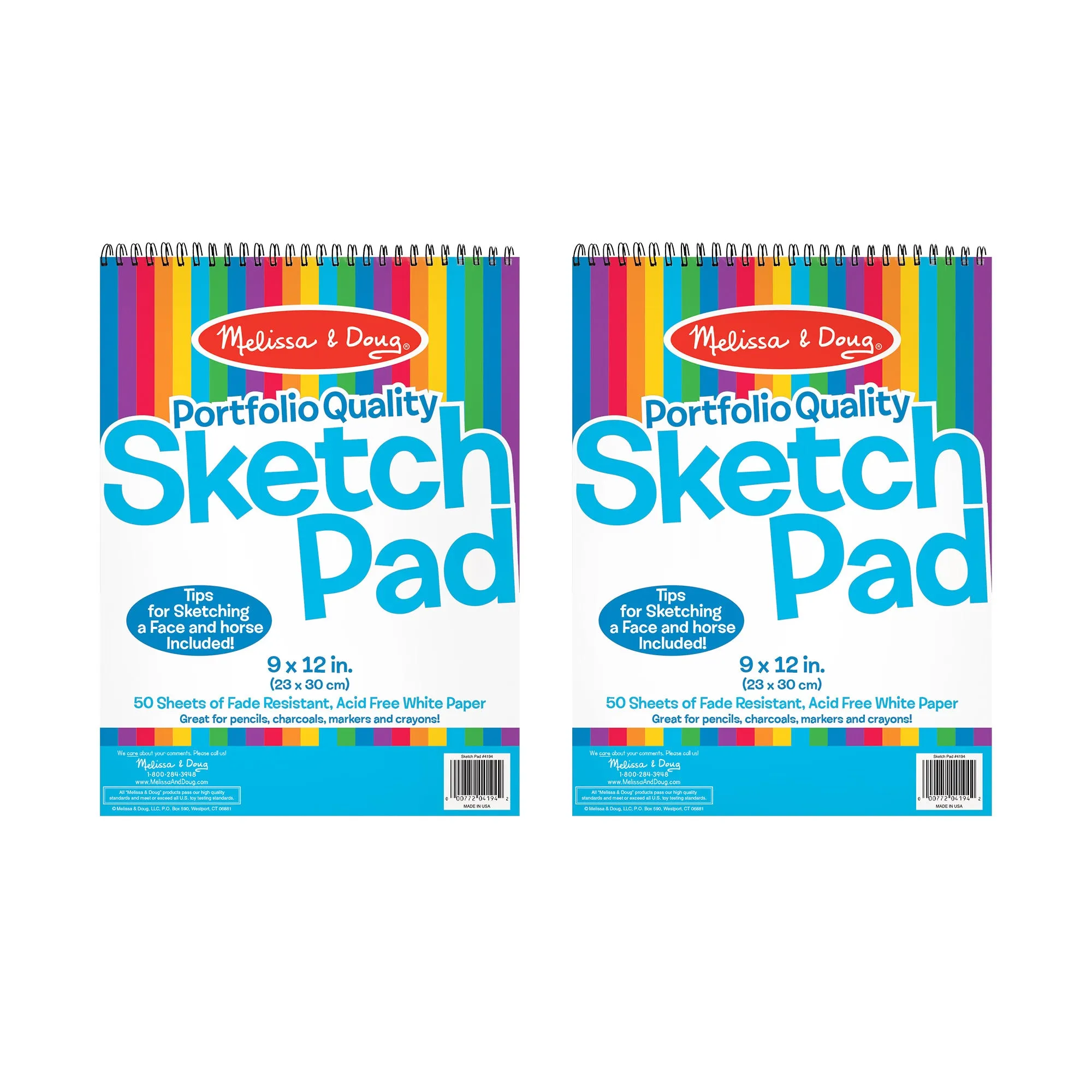 Sketch Pad 2-Pack (9-Inch x 12-Inch)