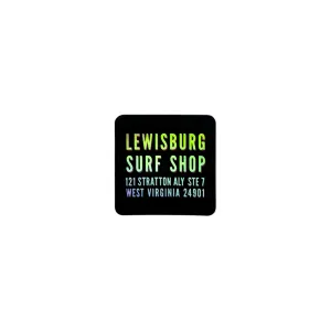 Small Black Square - LSS Branded Sticker