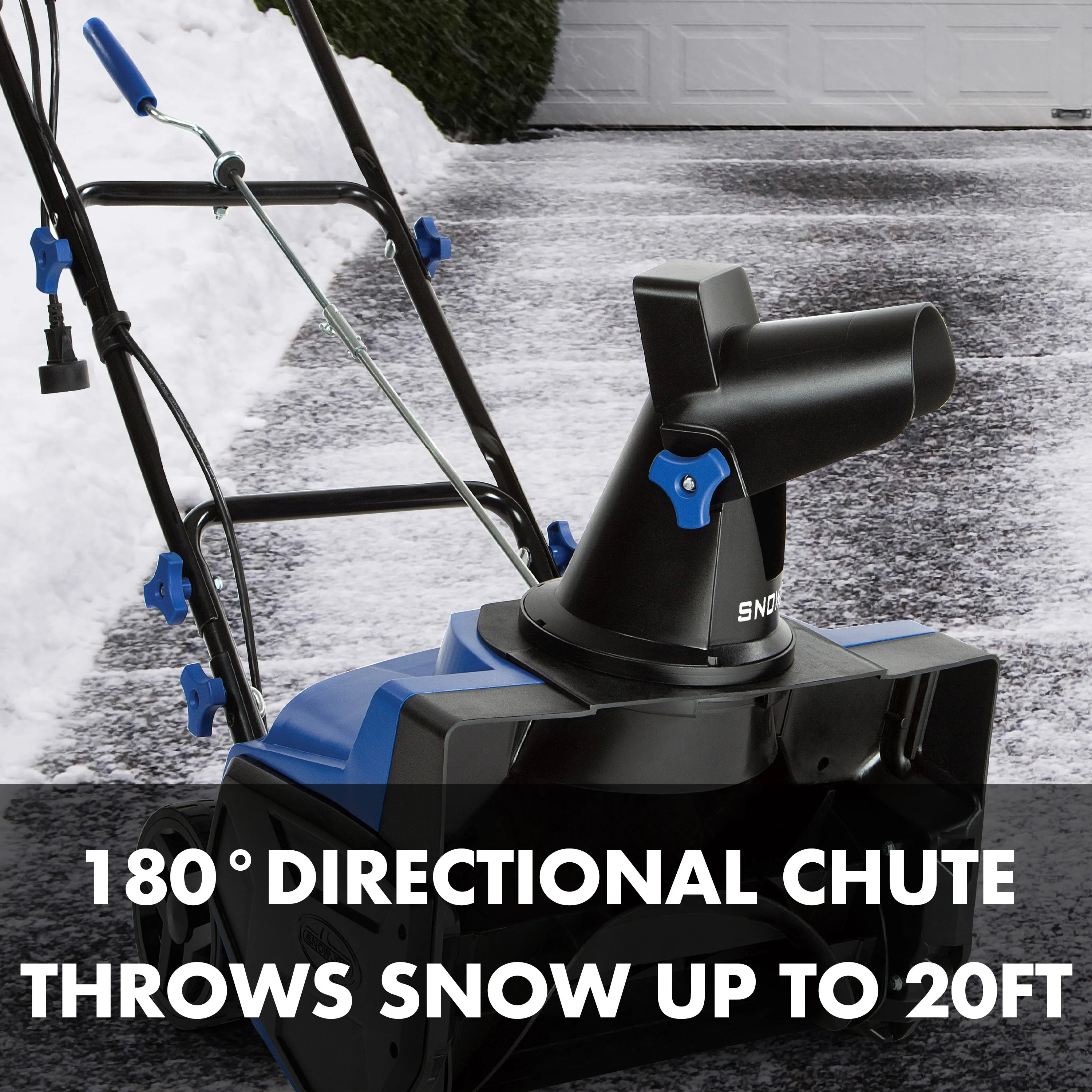 Snow Joe Electric Snowblower Protection Bundle | Includes Electric Snowblower and Cover