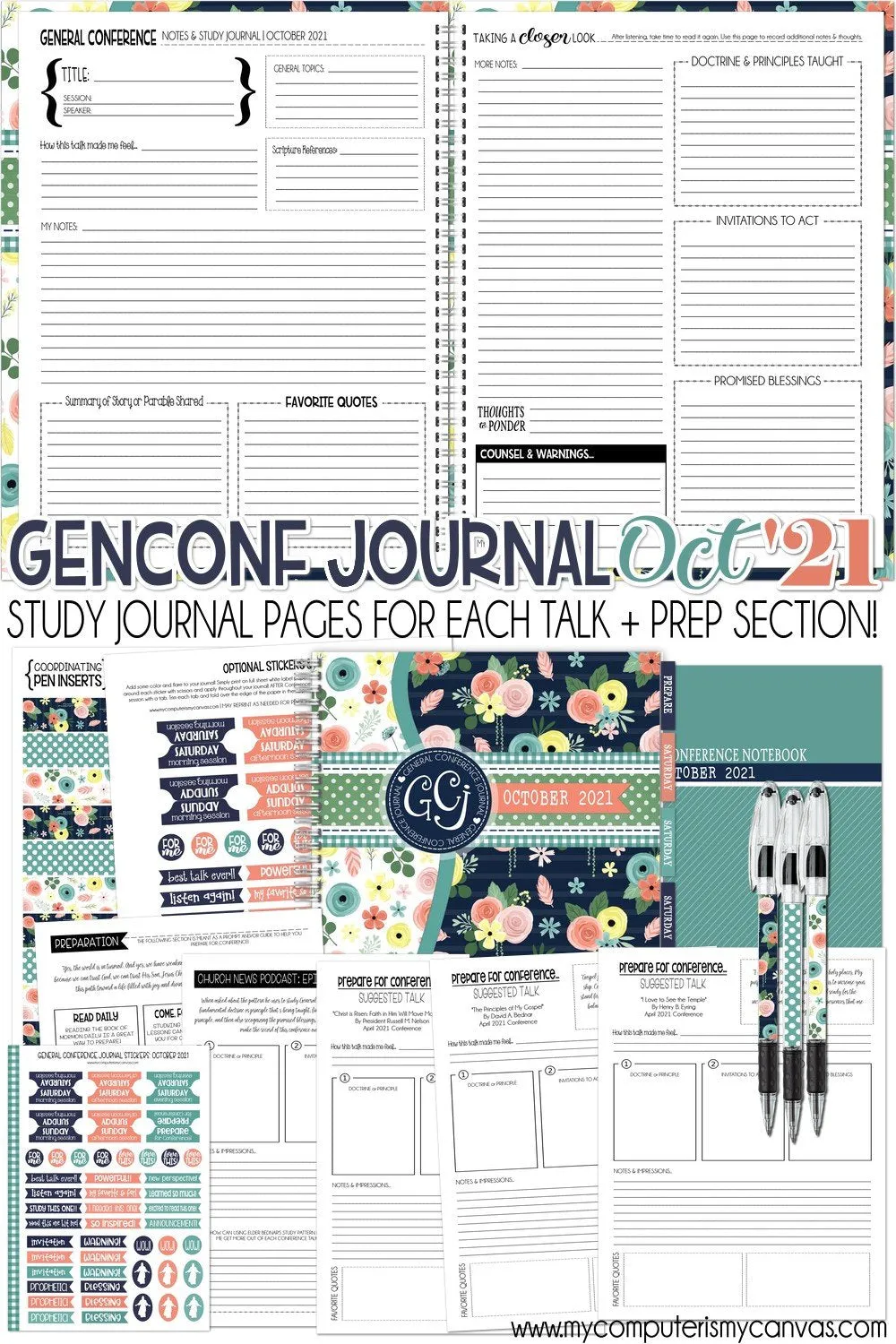 SPECIAL EDITION: General Conference JOURNAL {OCT 2021} PRINTABLE