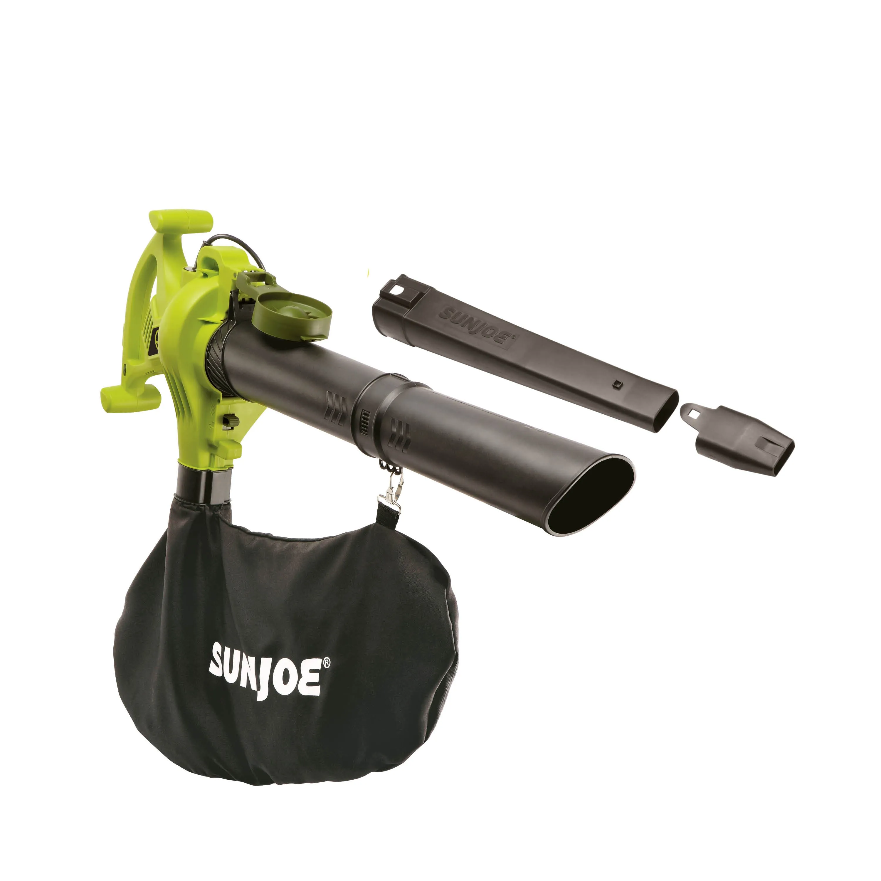 Sun Joe SBJ603E 3-in-1 Electric Blower | 240 MPH | 13 Amp | Vacuum | Mulcher