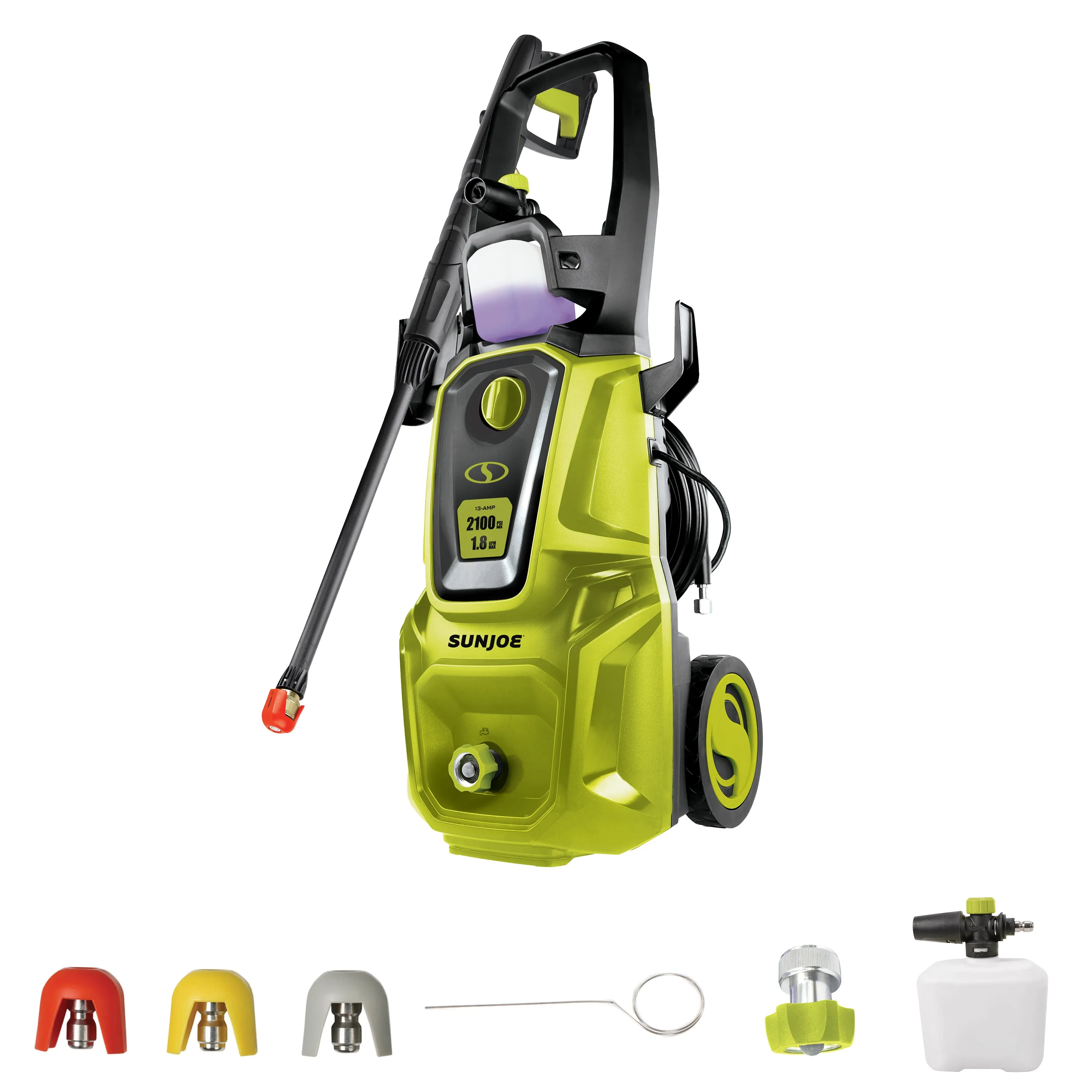 Sun Joe SPX2690-SJG Electric Pressure Washer | 13-Amp