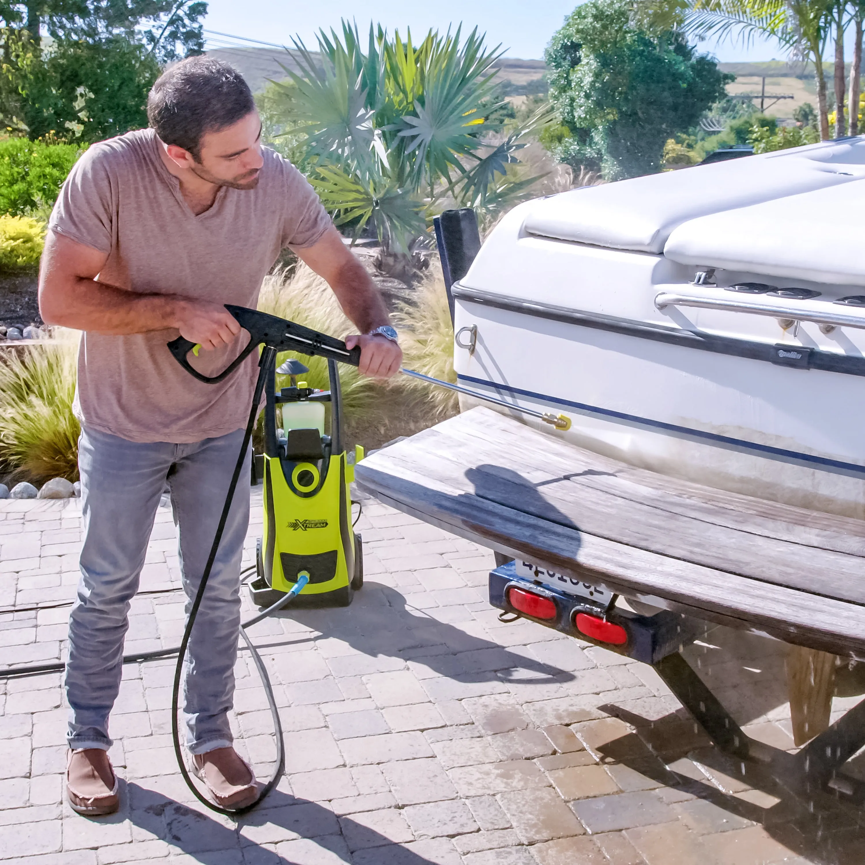 Sun Joe SPX3000®-XT1-BV3 XTREAM Clean Electric Pressure Washer | 13-Amp | Best Value Accessory Bundle | XTREAM Triple Action Power