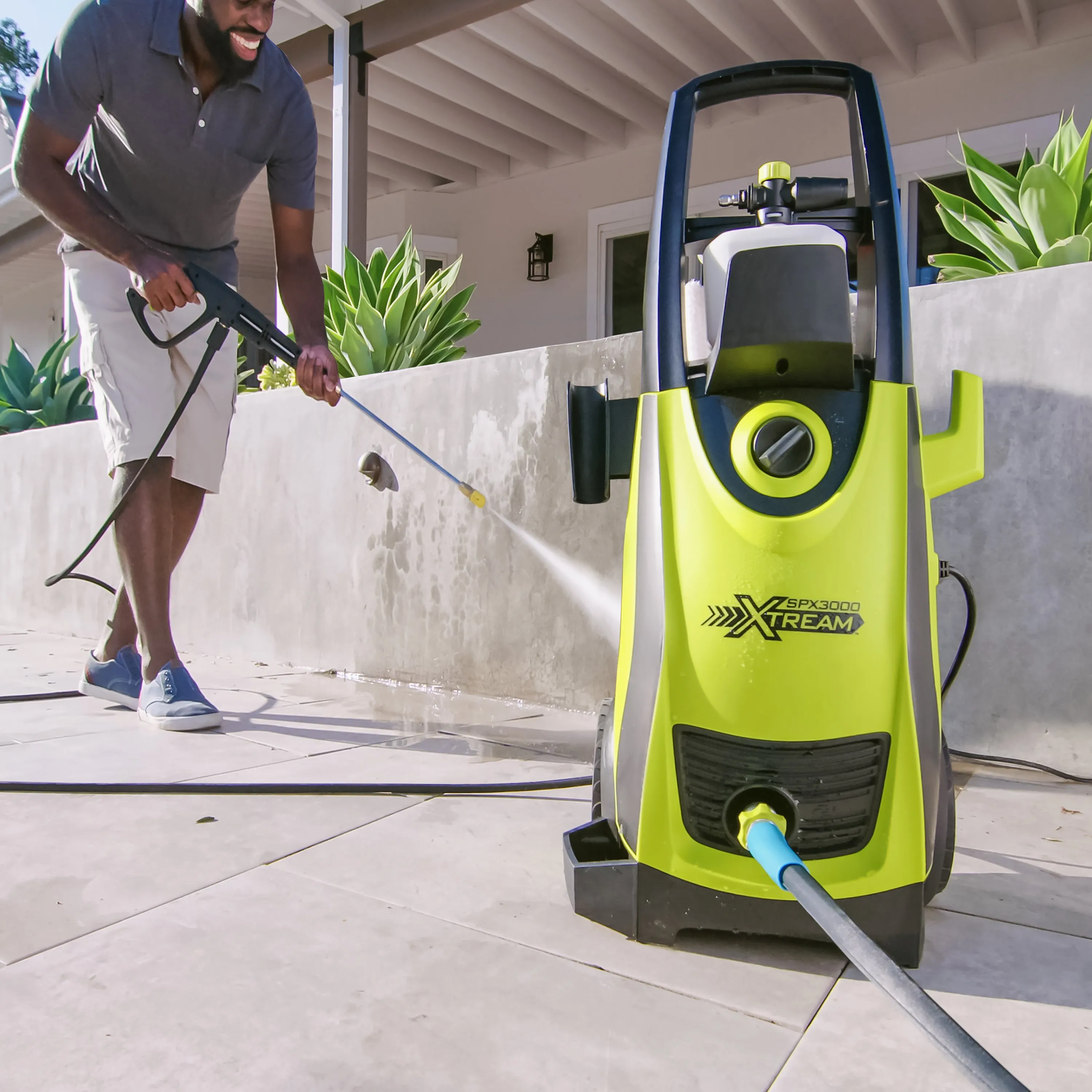 Sun Joe SPX3000®-XT1-BV3 XTREAM Clean Electric Pressure Washer | 13-Amp | Best Value Accessory Bundle | XTREAM Triple Action Power