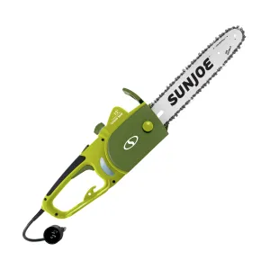 Sun Joe SWJ698E Electric Chain Saw | 12-inch | 9-Amp | 11.5-inch Cutting Thickness Max