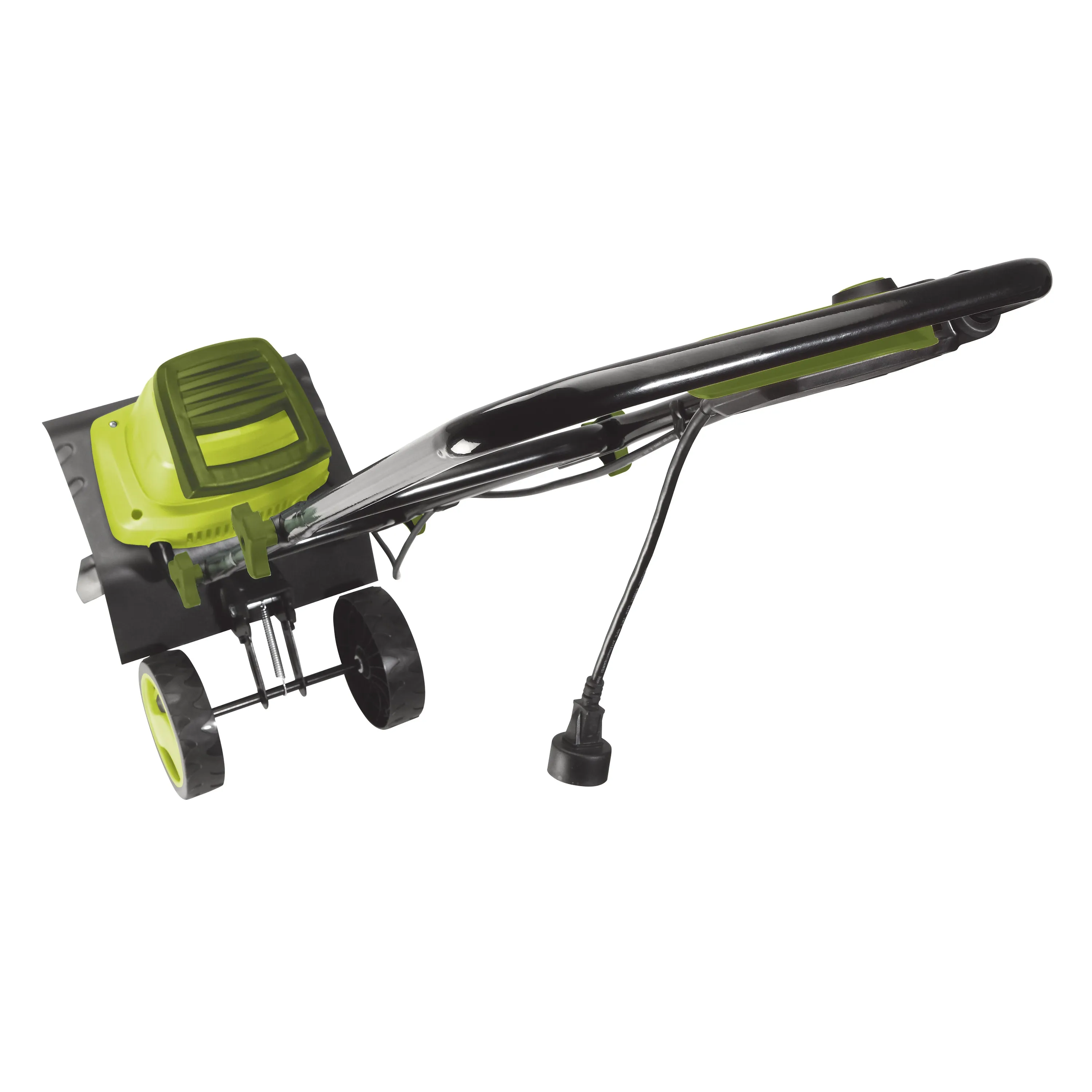 Sun Joe TJ602E Electric Garden Tiller   Cultivator | 12-inch | 8-Amp | 3-Position Height Adjustment