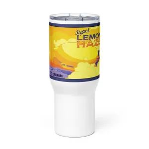 Super Lemon Haze Travel mug with a handle