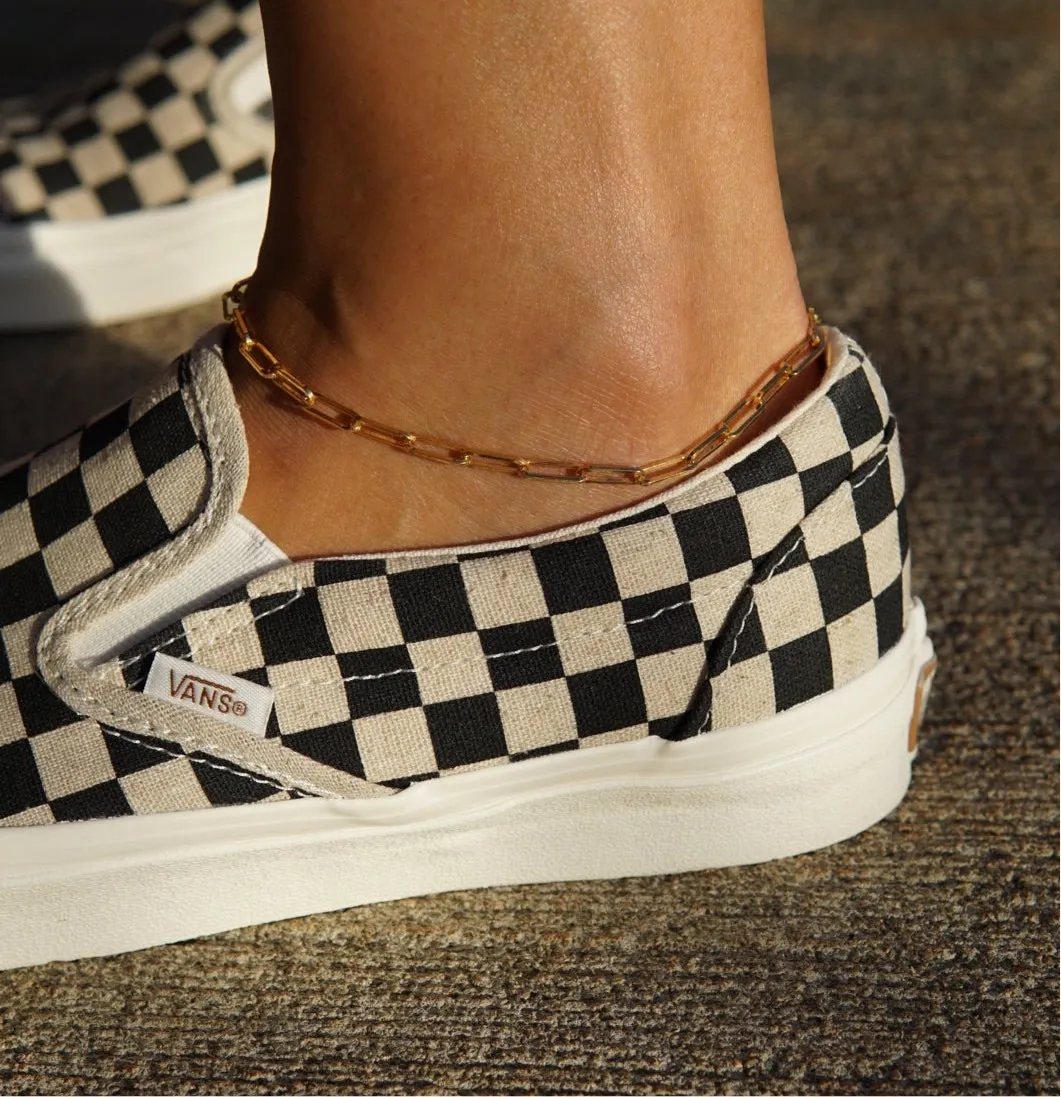 Super Paperclip Chain Anklet