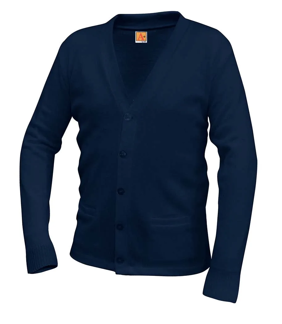 V-Neck Cardigan - Charter - Navy