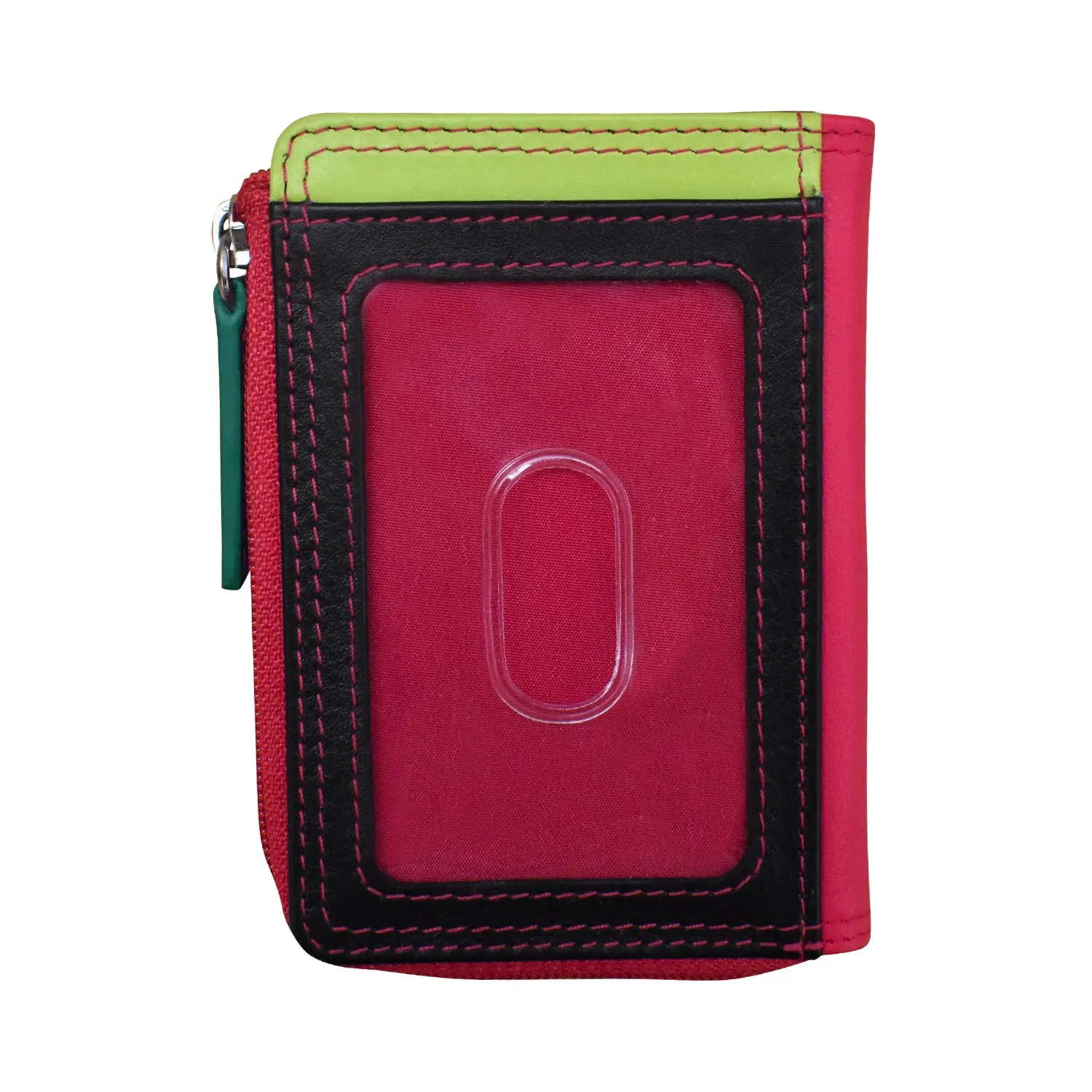 Vertical Zip Card Wallet