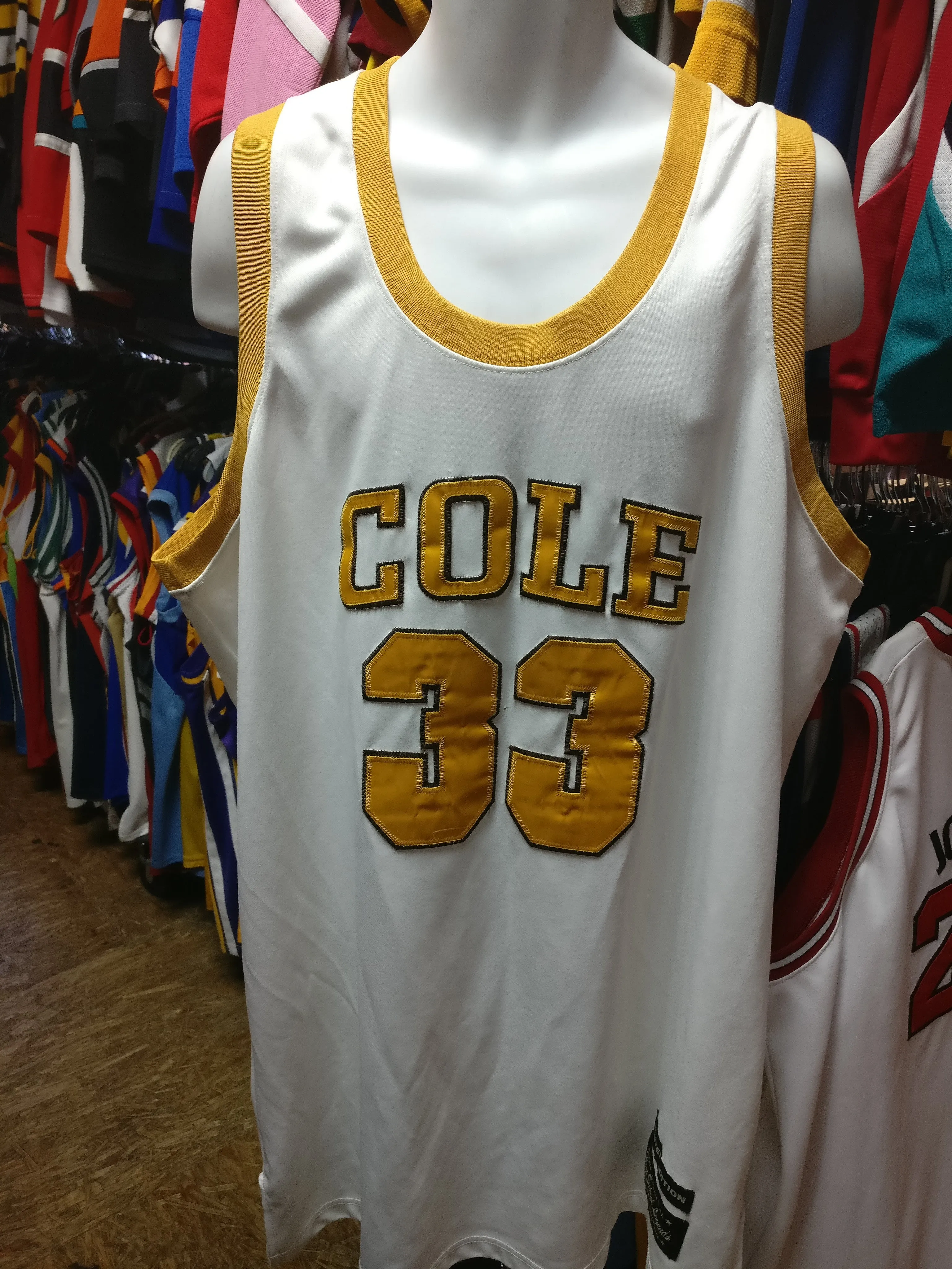 Vintage #33 SHAQUILLE O'NEAL COLE High School Legends Jersey 60