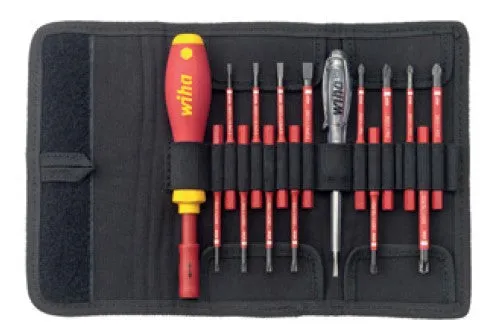 Wiha Electric Screwdriver SlimVario Starter Set 16pcs