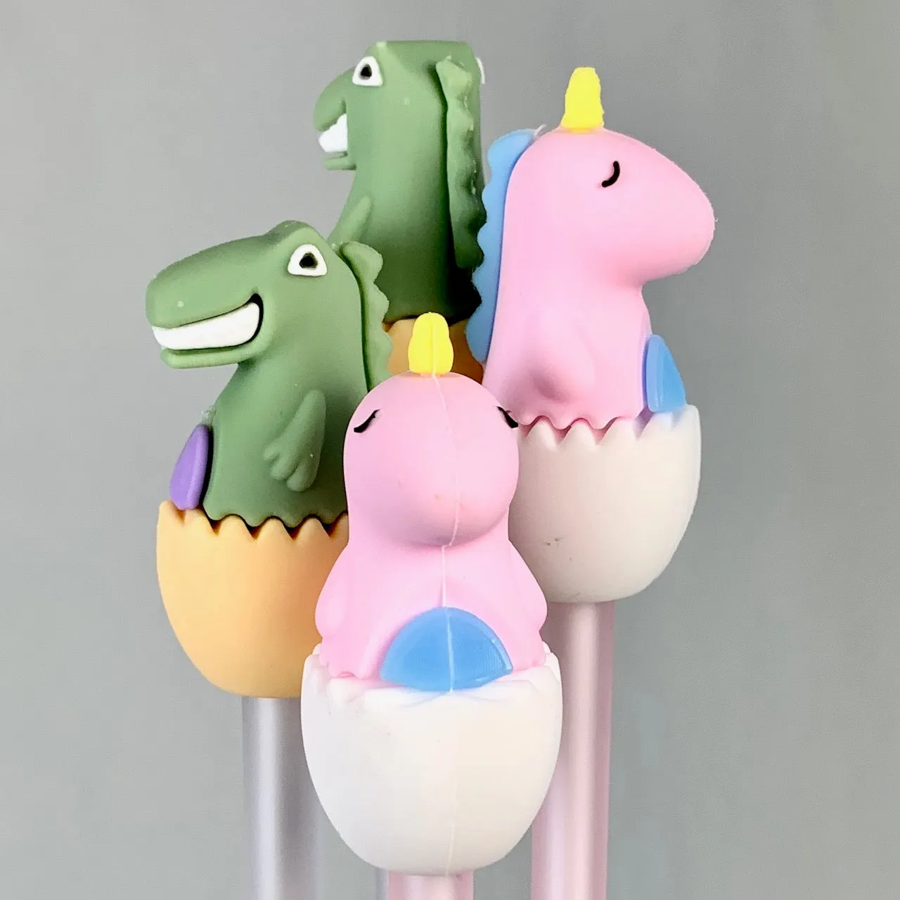 X 223612 UNICORN DINO EGG GEL PEN-DISCONTINUED