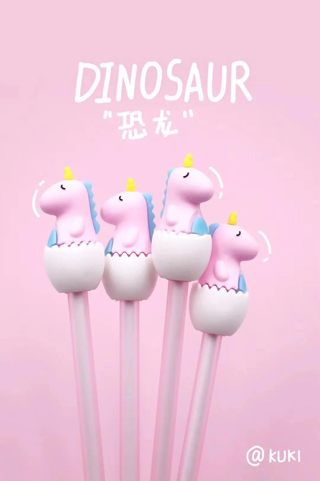 X 223612 UNICORN DINO EGG GEL PEN-DISCONTINUED