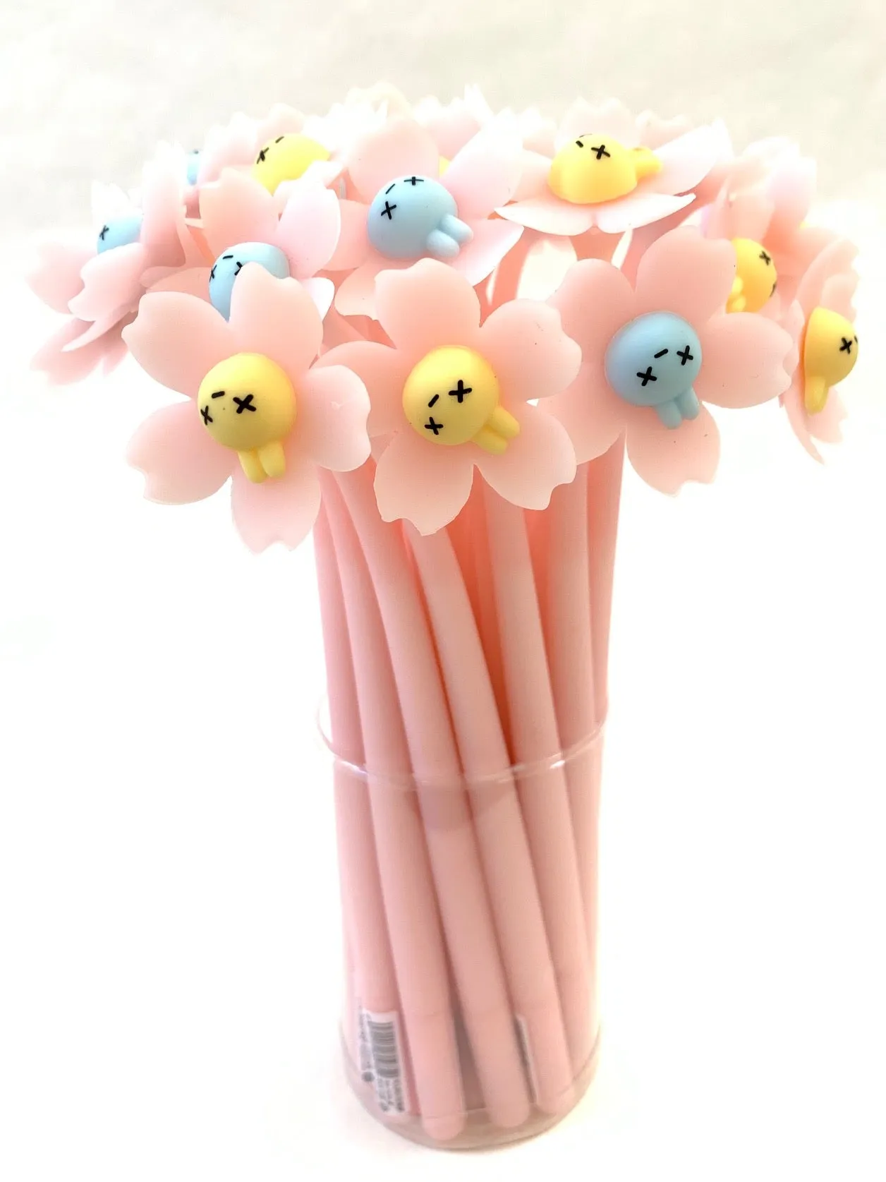 X 224192 SAKURA RABBIT FLOWER WIGGLE GEL PEN-DISCONTINUED