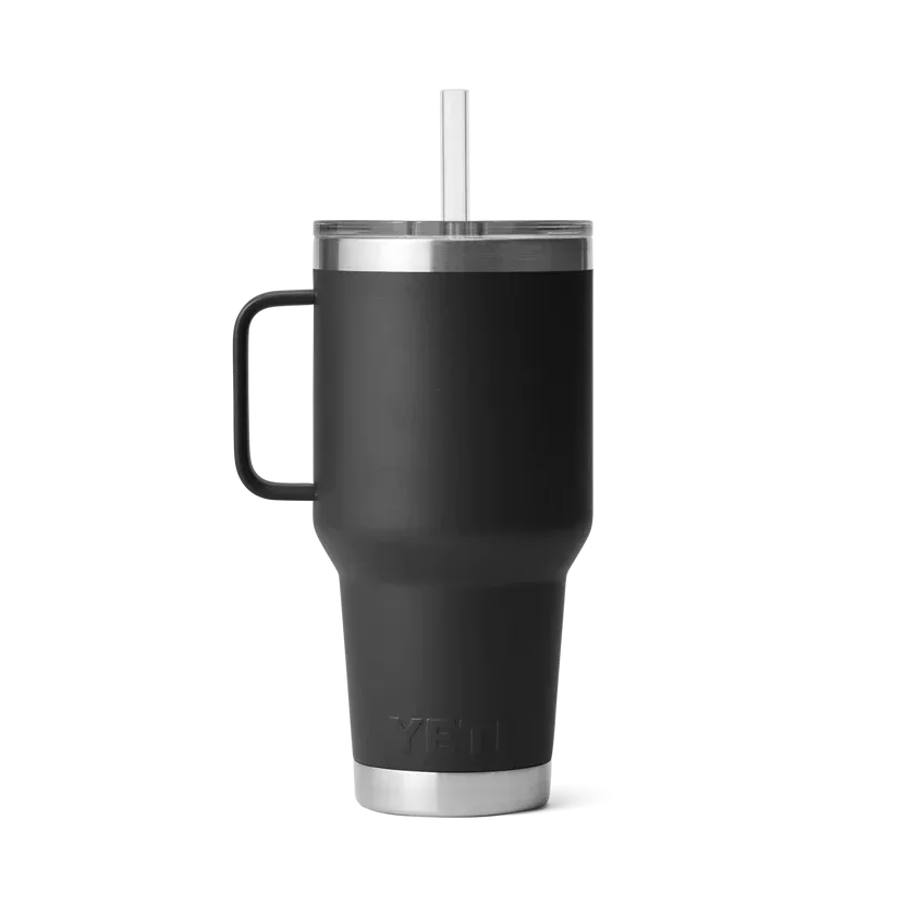 Yeti Rambler 35 Oz Straw Mug Black