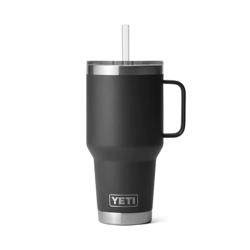 Yeti Rambler 35 Oz Straw Mug Black