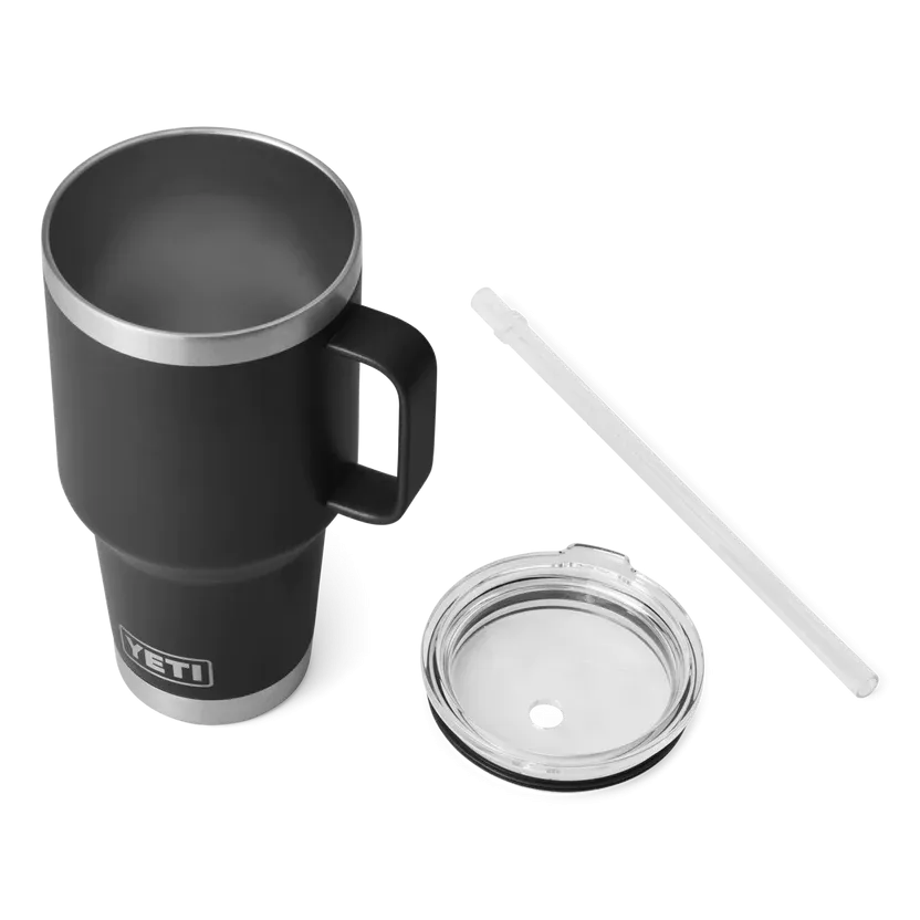 Yeti Rambler 35 Oz Straw Mug Black